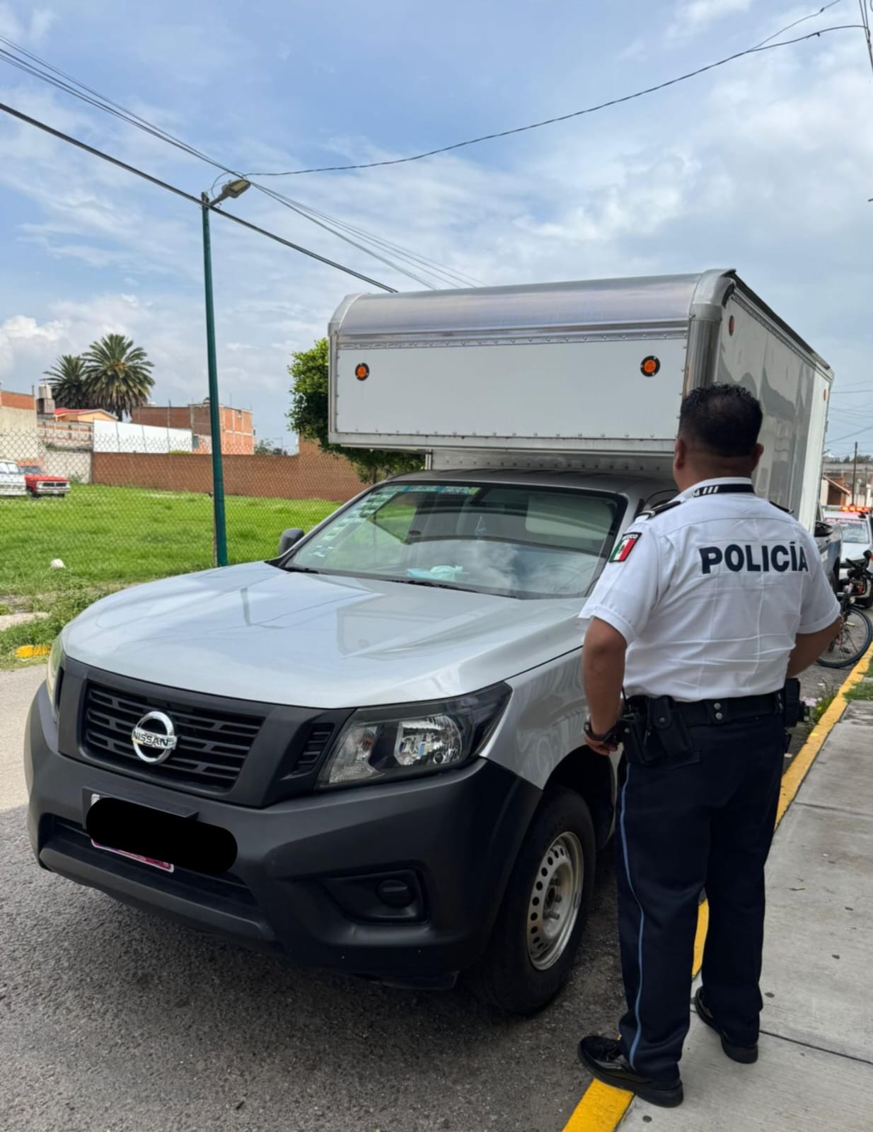 Recupera Policía de Chiautempan camioneta con reporte de robo